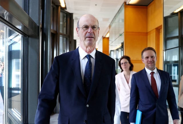 Le ministre de l'Economie, Eric Lombard, le 9 avril.
