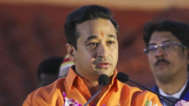 Bharatiya Janata Party leader Nitesh Rane. 