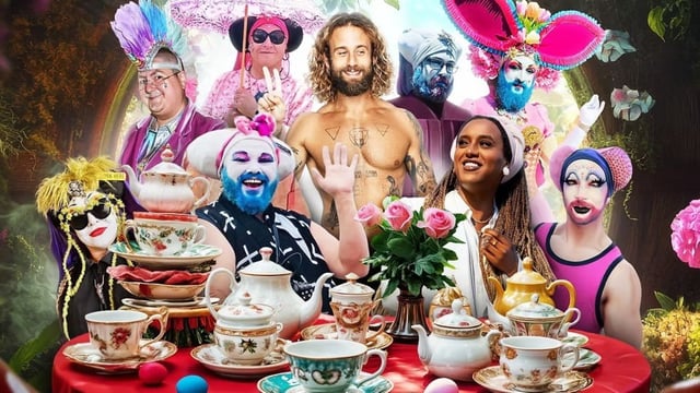 Drag Queen group's event “No Easter without the T,” honors transgender identities. It features events like a kids' Easter egg hunt and a costume competition with themes of “Hunky Jesus” and “Foxy Mary.”