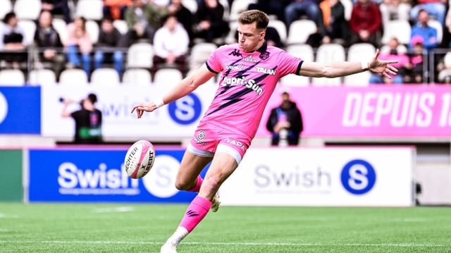 Léo Barré, arrière du Stade Français.