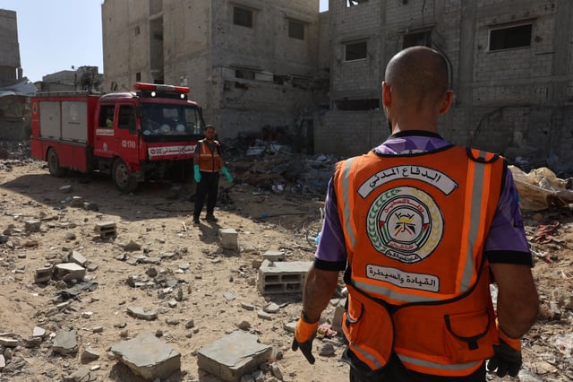 15 secouristes avaient été tués le 23 mars par des tirs de soldats israéliens près de Rafah.