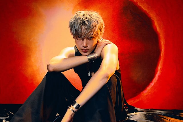 EXO's Kai is seen in this teaser image for his upcoming EP "Wait on Me," provided by his agency, SM Entertainment, on April 21, 2025. (PHOTO NOT FOR SALE) (Yonhap)