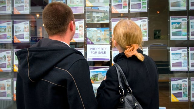 The average house price now stands at £296,699 according to Halifax, down from £298,274