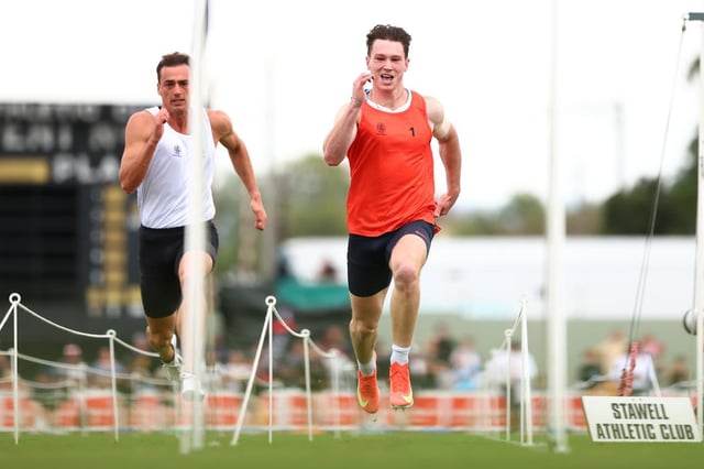 Lachlan Kennedy has missed out on the Stawell Gift final. 