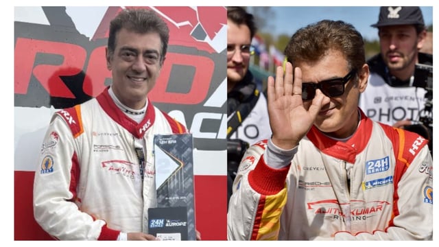 Ajith Kumar and team wins second spot at Belgium's Spa-Francorchamps circuit. 