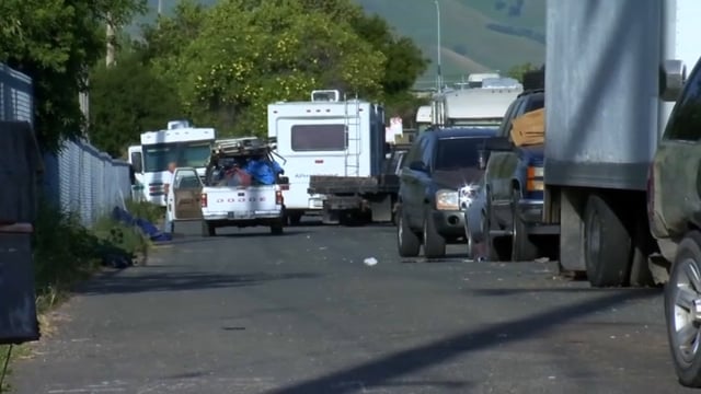 San Jose RV encampment.