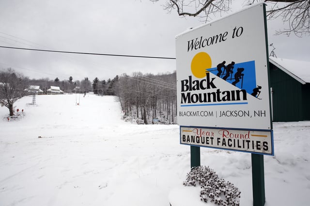 JACKSON, NH – DECEMBER 30: Black Mountain ski area is pictured in Jackson, NH on Dec. 30, 2015. (Photo by Jessica Rinaldi/The Boston Globe via Getty Images)