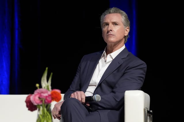 FILE California Gov. Gavin Newsom attends the 2025 Economic Forecast and Industry Outlook convening on Feb. 26, 2025, in Los Angeles. (AP Photo/Damian Dovarganes, File)