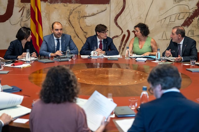 Reunión del Consell Executiu.
