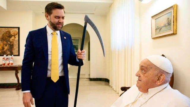 What's The 'J.D. Vance Killed Pope Francis' Theory? The Viral Conspiracy Theory Claiming 'Vance Is The Antichrist' And Its Memes Explained