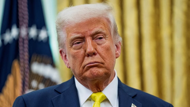Around 83 per cent of respondents believed that Trump must comply with federal court rulings.