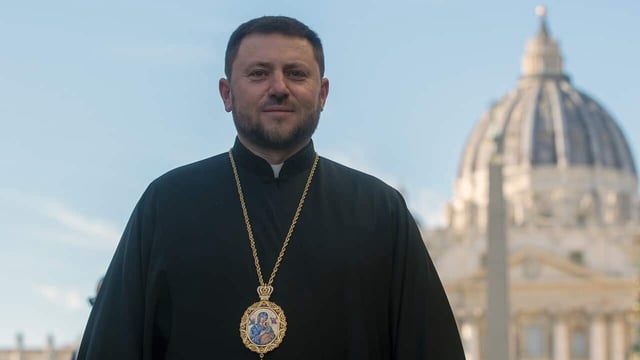 Mykola Bychok is Australia's highest-ranking Catholic official after Pope Francis made him a cardinal last year.