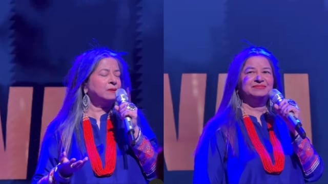 Rekha Bhardwaj performed in Bhopal recently.