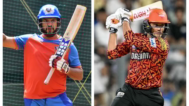 Yuvraj Singh and Abhishek Sharma