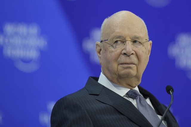 „Die Zukunft wird von uns gestaltet, durch eine mächtige Gemeinschaft“, verkündete der Chef des Weltwirtschaftsforums (WEF), Klaus Schwab noch 2022. Foto: picture alliance / ASSOCIATED PRESS | Markus Schreiber