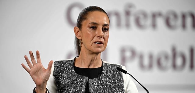 Mexikos Präsidentin Claudia Sheinbaum