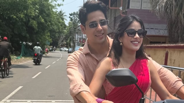 Janhvi Kapoor and Sidharth Malhotra are currently in Kerala shooting for their upcoming romcom Param Sundari.