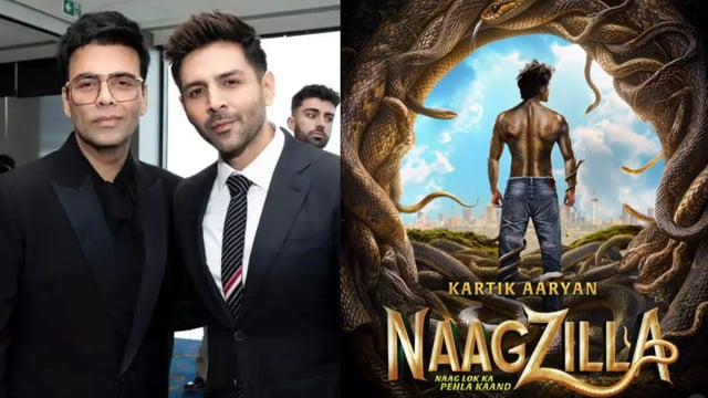 Karan Johar and Kartik Aaryan announce Naagzilla