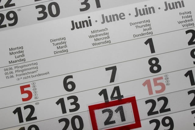 El próximo festivo será el jueves 1 de mayo.