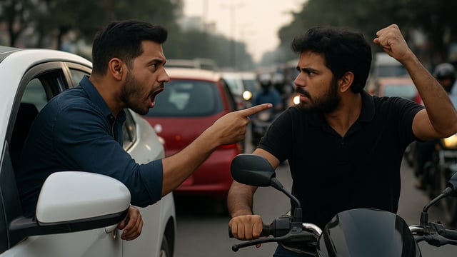 Everyday, Bengaluru reports atleast one or two road rage incidents, according to police. 