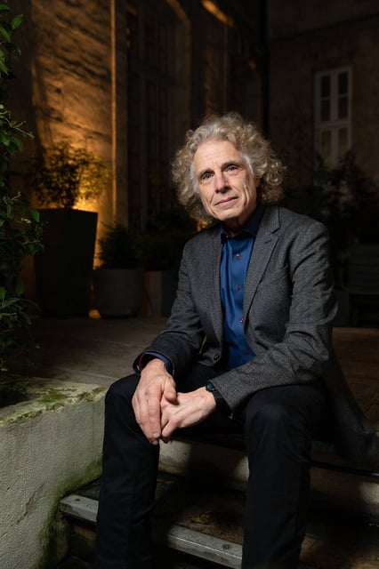 Le psychologue cognitiviste Steven Pinker à Paris en novembre 2021.