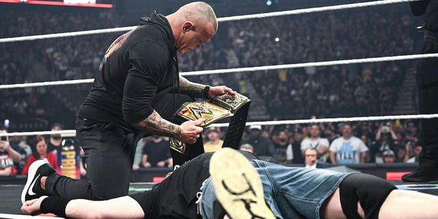 Randy Orton covets John Cena's WWE title