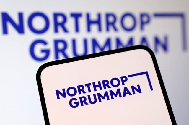 Northrop Grumman logo is seen in this illustration taken, March 10, 2025. REUTERS/Dado Ruvic/Illustration