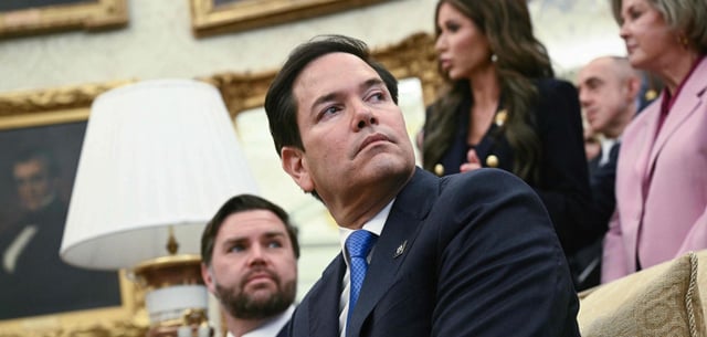US-Außenminister Marco Rubio im Weißen Haus