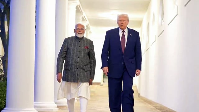 US President Donald Trump told PM Modi that US offers all the possible support to India. 