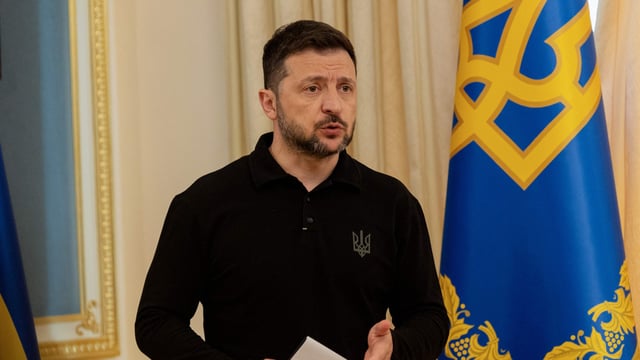 Volodymyr Zelensky alleged that Russia was afraid that Americans will leave the negotiations.