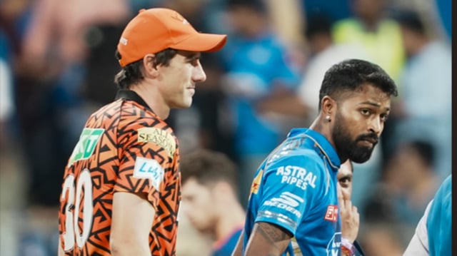 Pat Cummins and Hardik Pandya