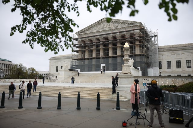 The U.S. Supreme Court on April 7, 2025 in Washington, D.C.