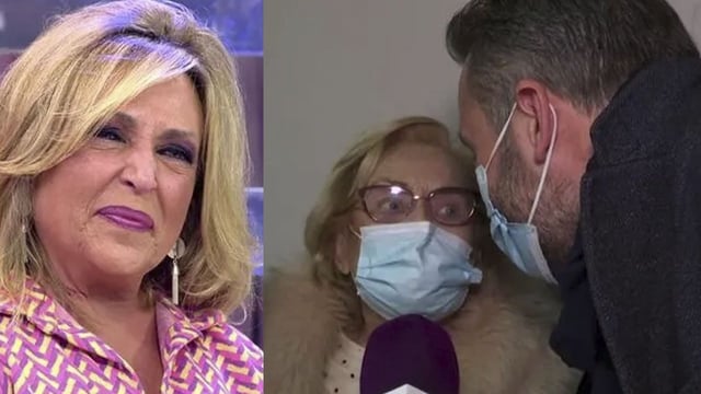 Lydia Lozano junto a su madre en 'Sálvame'