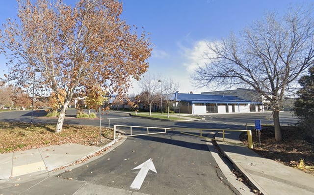 Whispering Bay Lane in Suisun City, California. 