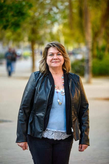 Creu Camacho, candidata a liderar la Federación de ERC en Barcelona.