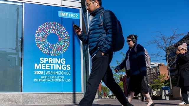 The IMF and World Bank are holding their Spring Meetings in Washington this week