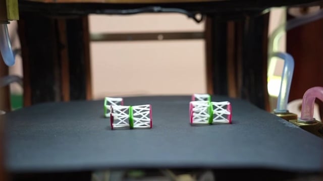 Engineers at Princeton University have created a type of material that can expand, assume new shapes, move and follow electromagnetic commands like a remotely controlled robot even though it lacks any motor or internal gears.