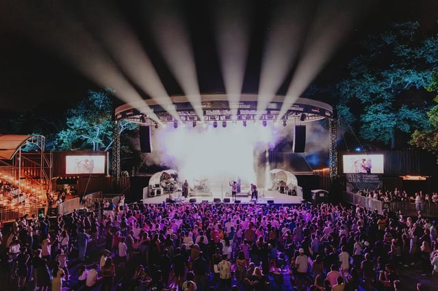 A previous year's Summerstage concert.