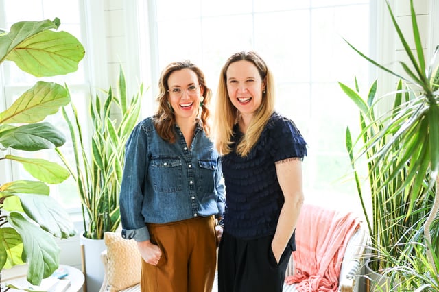 The Dispatch's Sarah Isgur and Amy Howe. Photo by Jon Fleming.
