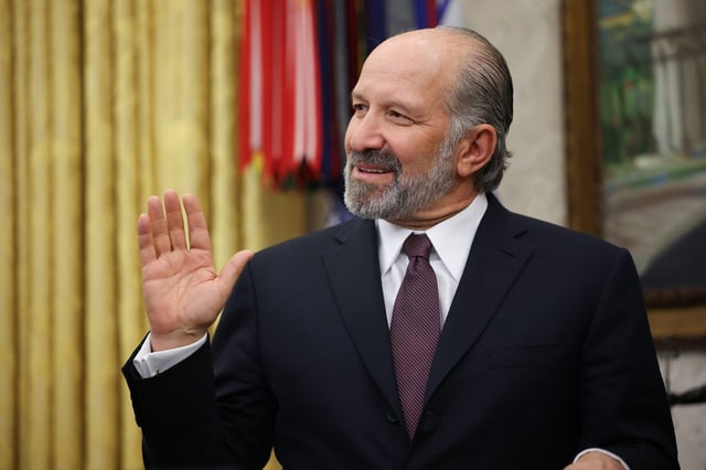 U.S. commerce secretary Howard Lutnick previously served as chair of Cantor Fitzgerald.