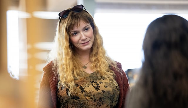 Christina Hendricks as Cynthia Mans in "Good American Family."