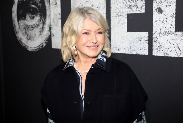 Martha Stewart on March 23, 2025 in New York City. 