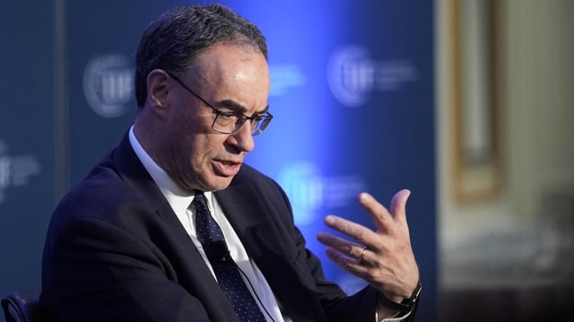 Andrew Bailey was speaking at an Institute of International Finance event in Washington