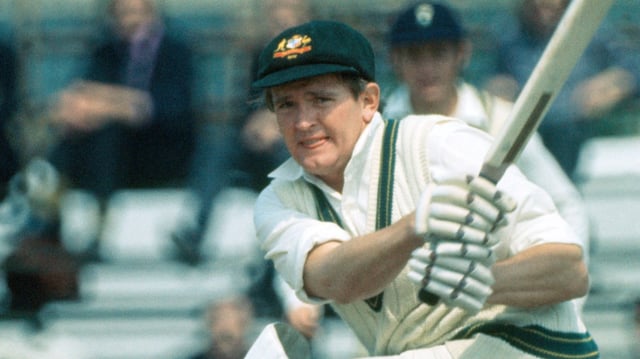 Stackpole batting for Australia in 1972