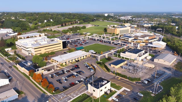 This undated file photo provided by Lotte Biologics Co. shows Syracuse Bio Campus in New York. (PHOTO NOT FOR SALE) (Yonhap)