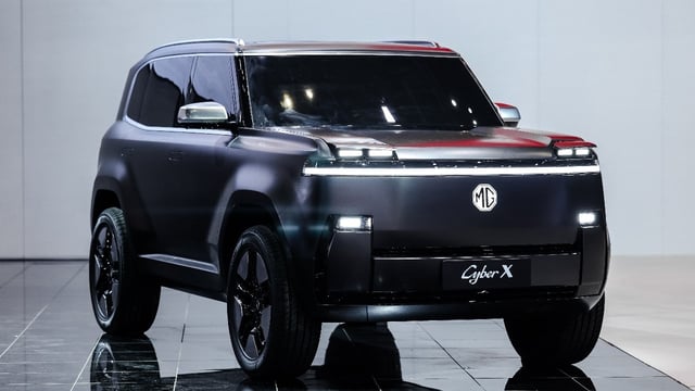 MG Cyber X unveiled at Auto Shanghai 2025