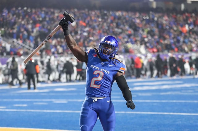Jeanty broke many records during his final season at Boise State.