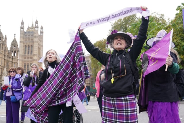 Waspi campaigners  launched legal action against the Government in March after it rejected compensation for the affected group (Photo: Stefan Rousseau/PA Wire)