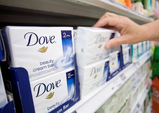 Unilever is the London-listed consumer giant behind Dove soap.