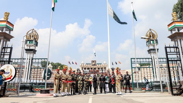 Other daily drills. including the flag-lowering ceremony, will continue as usual and common people will be allowed as usual to witness the routine. (File image)